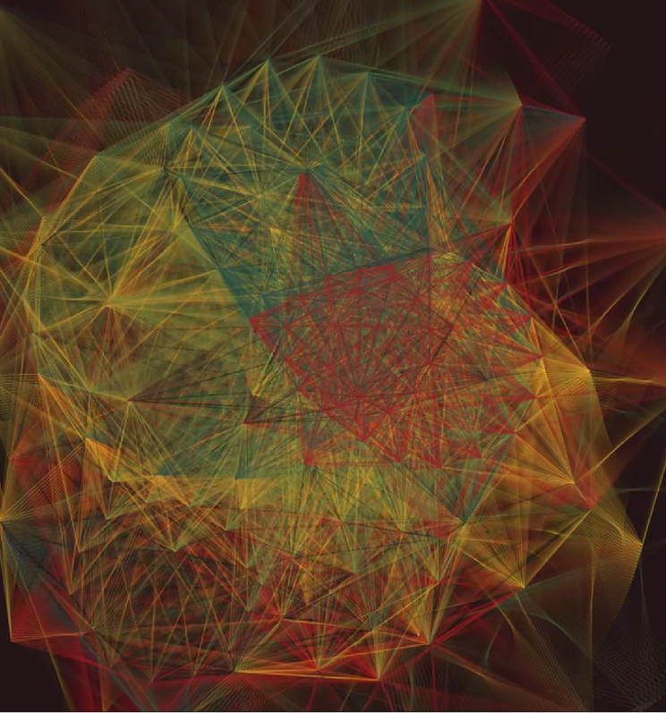 Generated pattern field 08
