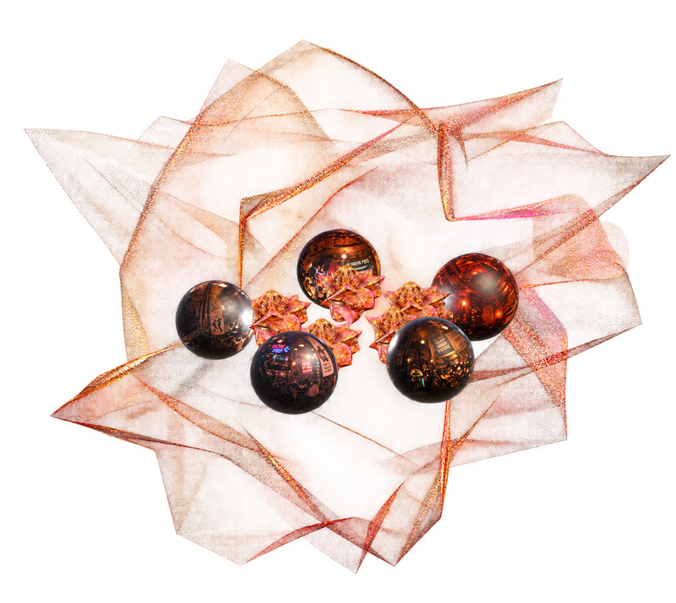 Archive spheres connected in a generative field